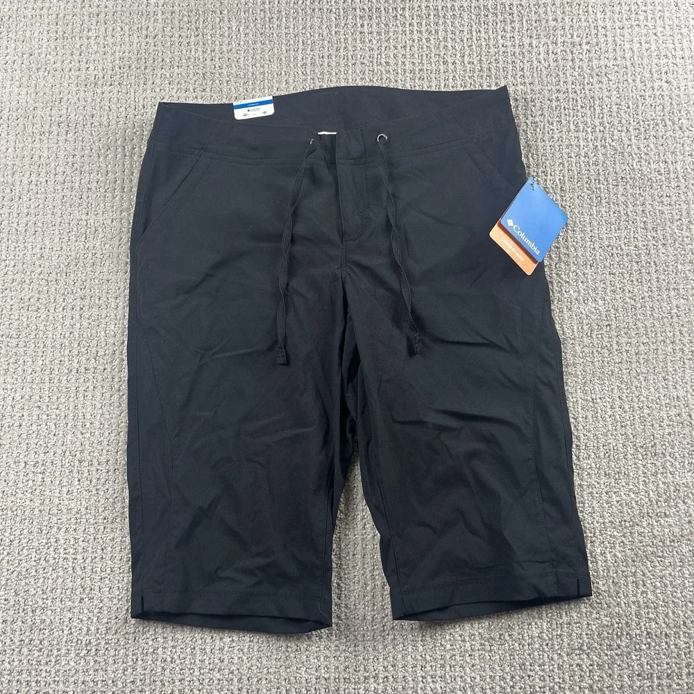 Columbia Omni Shade Anytime Outdoor Long Shorts Womens 6 Inseam 13